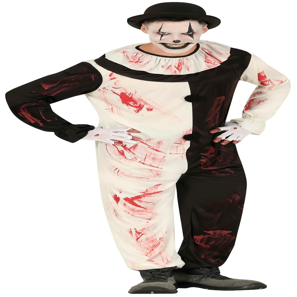 image 1 of Fancy Dress Adult Terrorific Clown - M