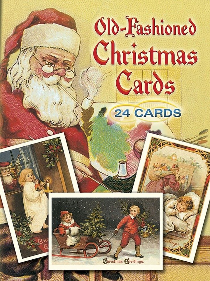 Old-Fashioned Christmas Postcards by Gabriella Oldham