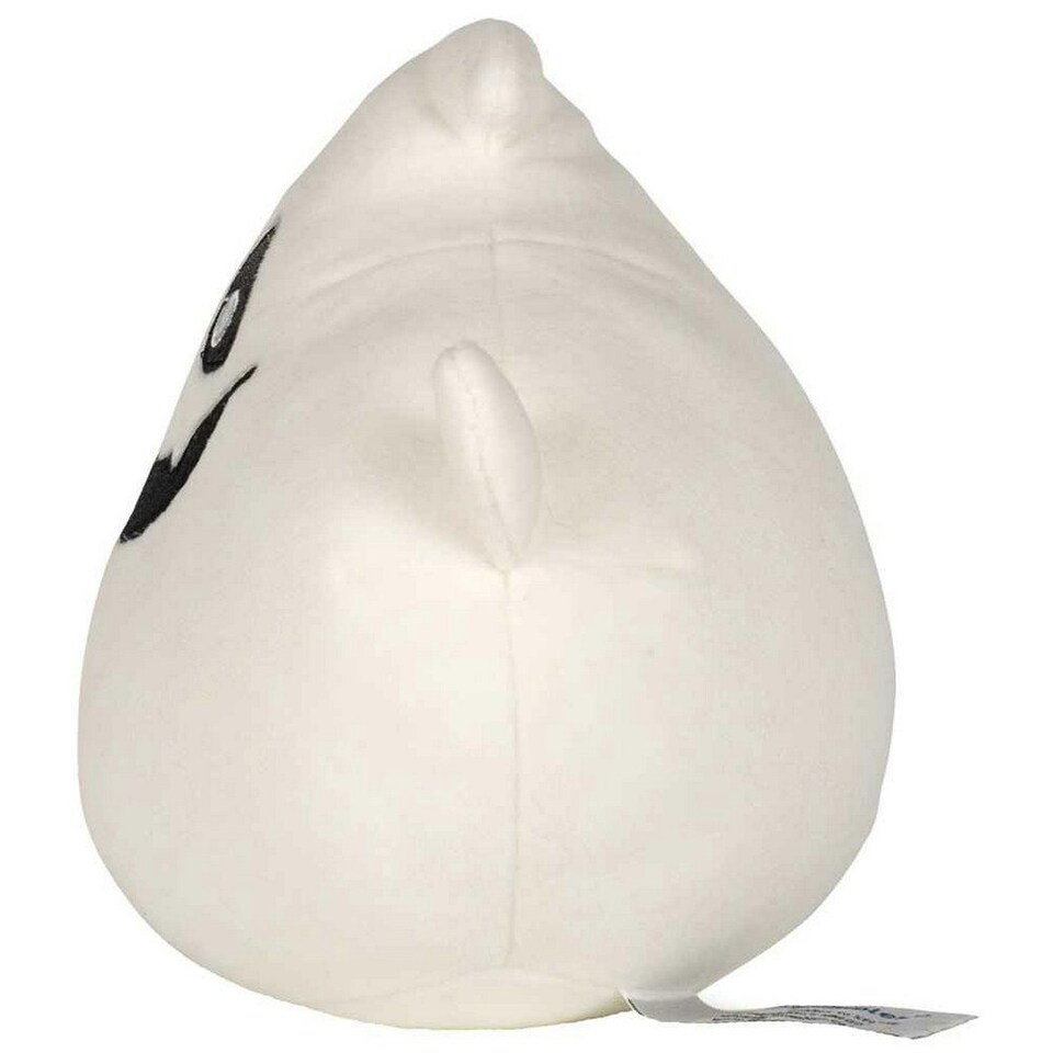 image 1 of Mumbles SquidgeMe Ghost Plush Toy - White - One Size