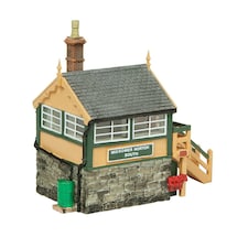 Graham Farish Scenecraft Midsomer Norton Signal Box Green (Pre-Built)