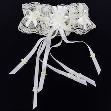 Ivory Wedding Lace Garter