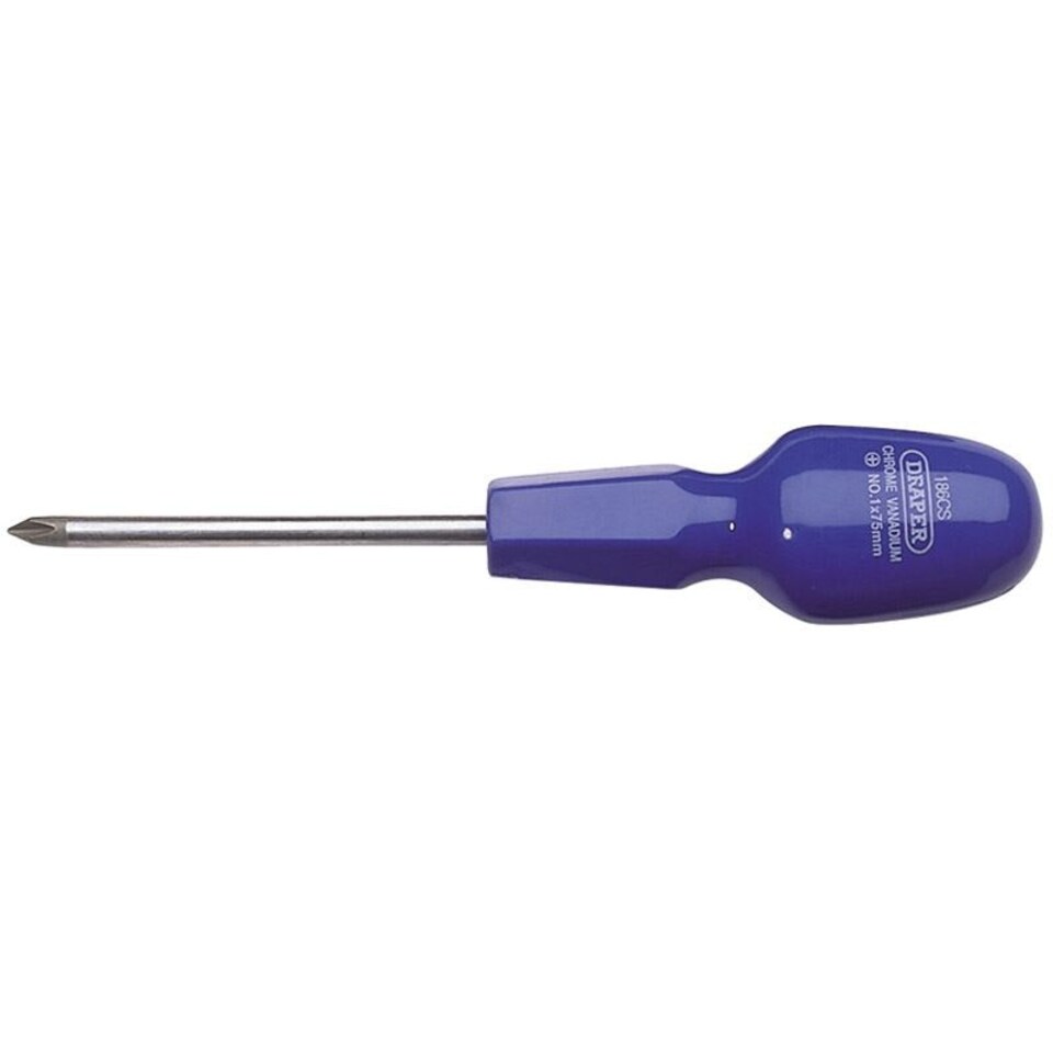 No1X75Mm C-Slot S/Driver Bulk - 19504