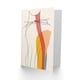 image 2 of Modern Line Drawing Cat Silhouette Colourful Birthday Card
