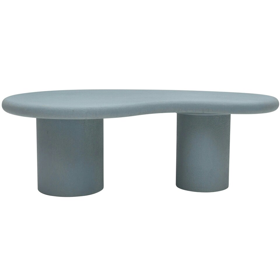 image 1 of Malda Mango Wooden Low Coffee Table Grey