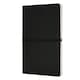 image 3 of XD Collection Deluxe Soft Cover A5 Notebook - Black - One Size