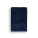 image 3 of BHS Luxury Ribbon Velvet Throw, Navy Blue | Navy