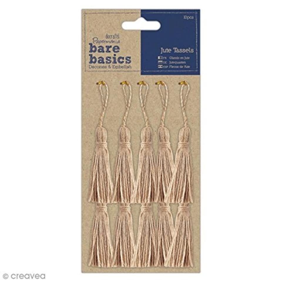 Jute Tassels (10pcs)