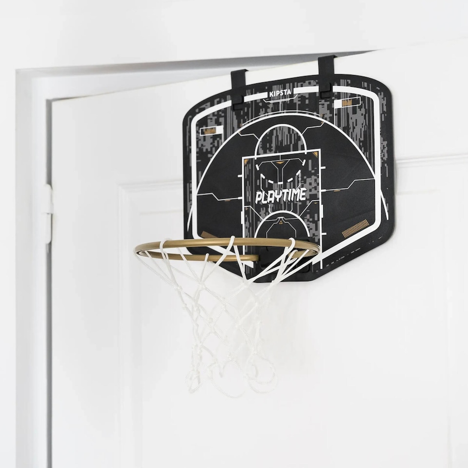 image 1 of Decathlon Mini Basketball Hoop SK100 - Black/Gold
