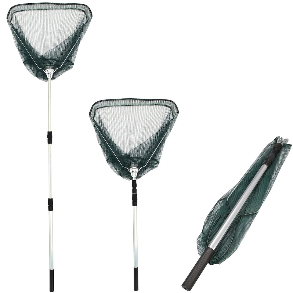 image 1 of Fishing Net Pond Swimming Pool Cleaner Leaves Collector Remover Skimmer Handheld