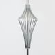 image 2 of ValueLights Modern Polished Chrome Metal Wire Geometric Diamond Design Floor Lamp Base