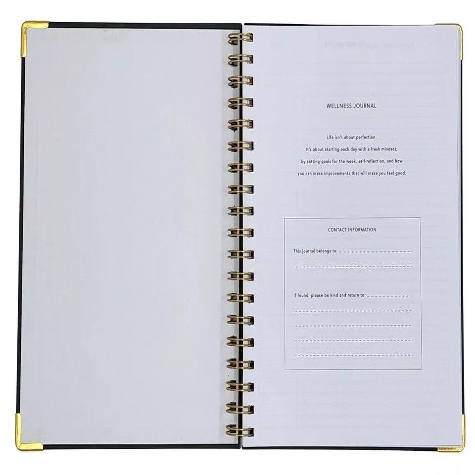 image 1 of Pink Hardback Mind & Wellness Journal