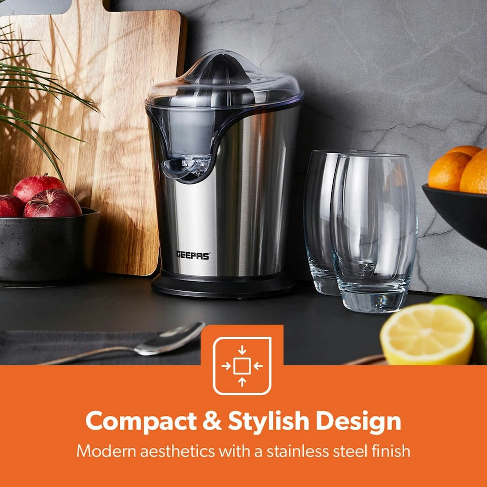 image 1 of GEEPAS 100W Citrus Juicer Electric Orange Juicer
