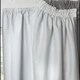 image 1 of Pencil Pleat Blackout Curtain Lining 228cm x 221cm White White | White