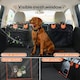 image 6 of Skylos Waterproof Fabric Dog Car Seat Cover Back Seat Hammock Safety Protector