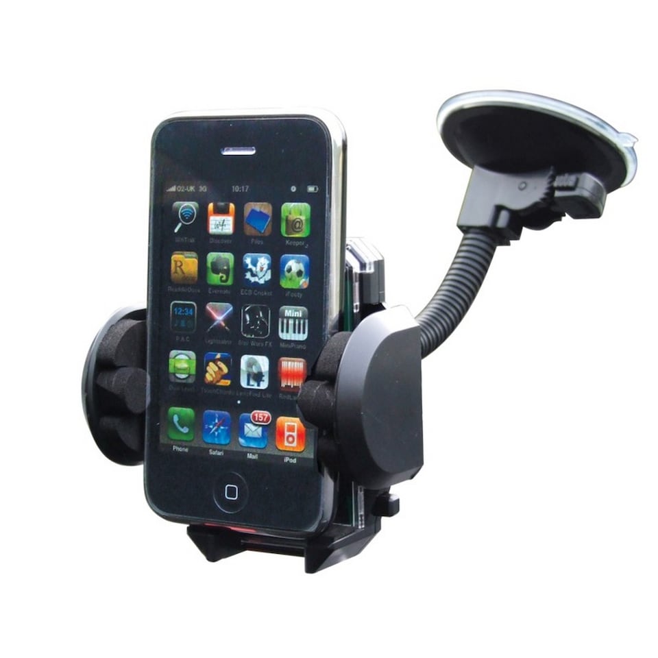 image 1 of Streetwize Car Phone Holder | Black | Black | 15cm x 11cm x 23cm | 1