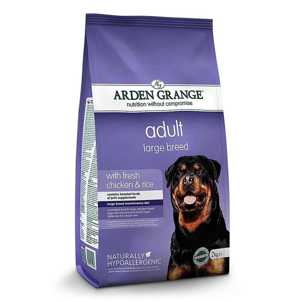 image 1 of Arden Grange Large Breed Adult Dog Food With Fresh Chicken and Rice - 2kg