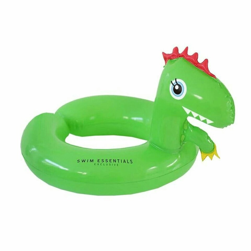 image 1 of Inflatable Pool Float Swim Essentials Dinosaur