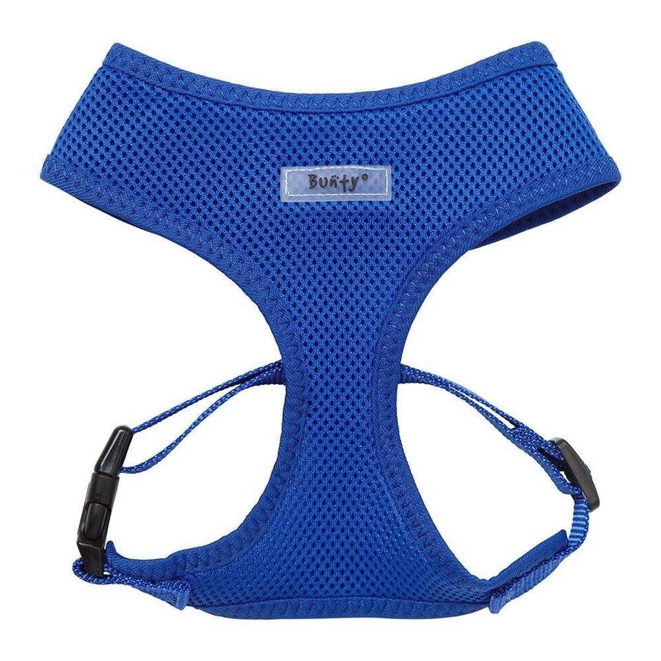 image 1 of Soft Dog & Puppy Harness with Clip, Adjustable Pink | M