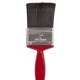 image 2 of Blackspur Plastic DIY Paint Brush - 5cm - Red
