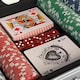 image 6 of Oypla Poker Set - 300 Piece Texas Hold Em Complete With Chips, Cards, Dice, And Casino Style Case