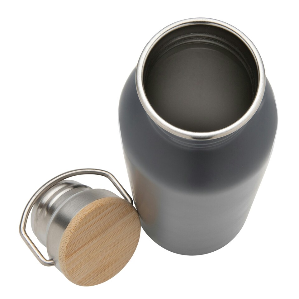 image 1 of XD Collection Modern Stainless Steel 710ml Bottle - Grey - One Size | Grey | One Size