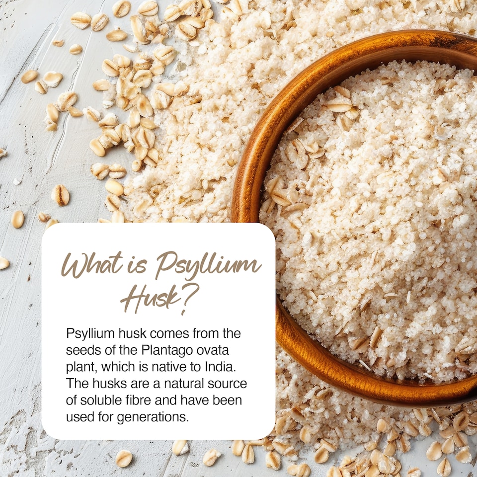 image 1 of Zipvit Psyllium Husk 1400mg, Natural High Strength Fibre Supplement, 120 Vegan Capsules