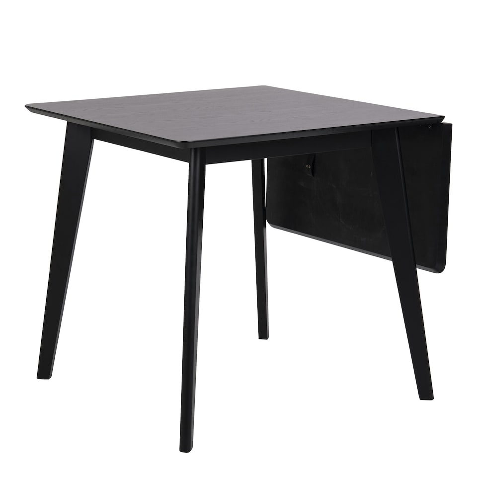 image 1 of Roxby Extending Dining Table 80-120cm in Black