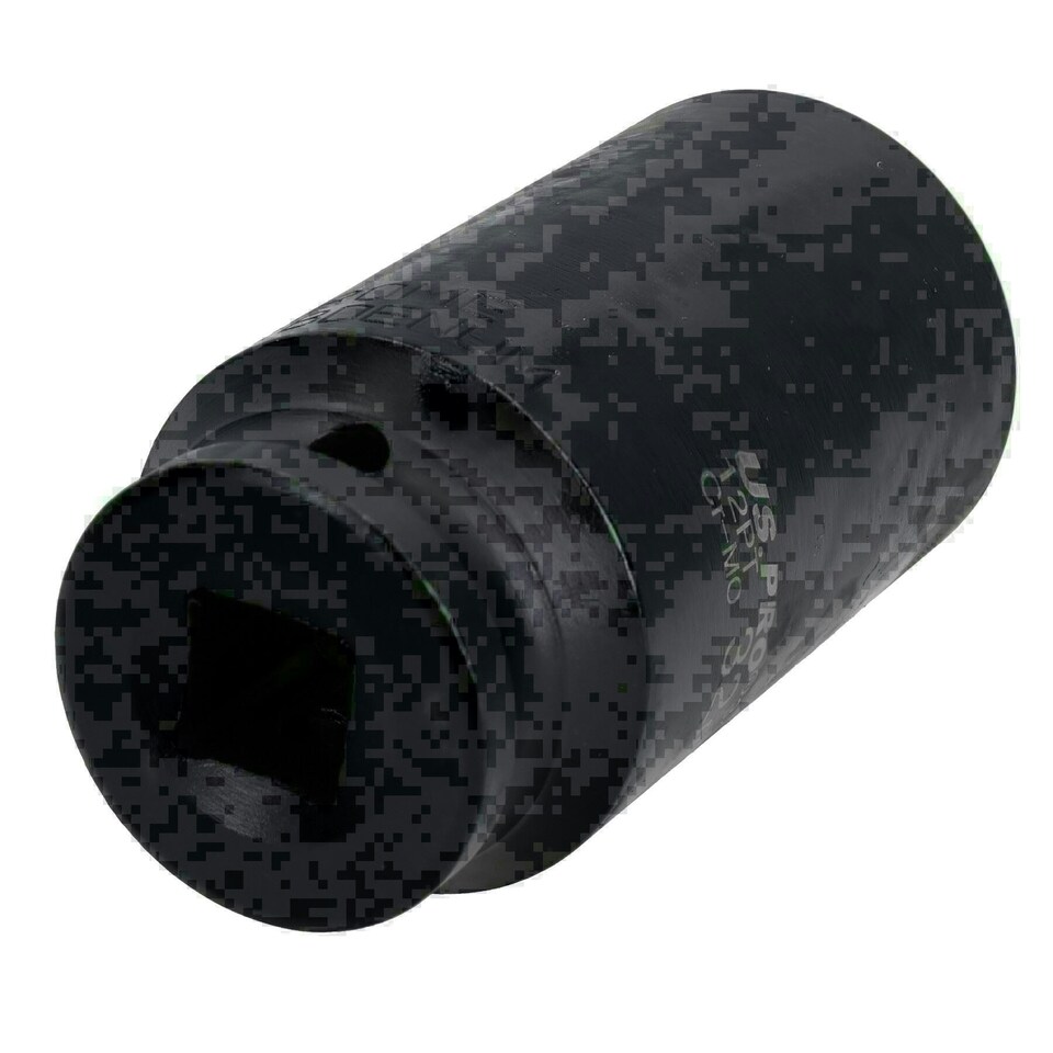 image 1 of 32mm Metric 1/2" Drive Deep Rear Hub Axle Nut Socket 12 Sided Bi-Hex