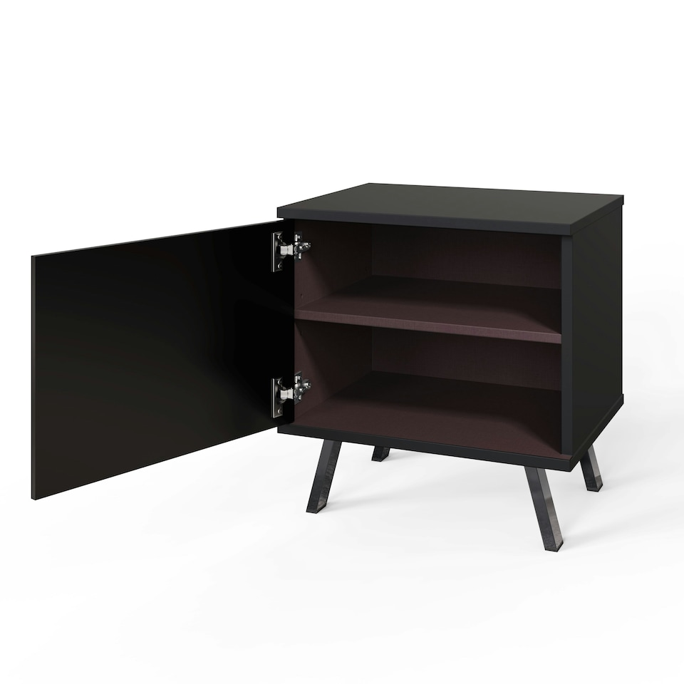 image 1 of Frank Olsen Elevate Lamp/ Side Table Black | Black