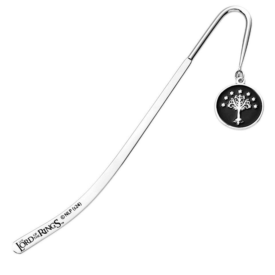 image 1 of The Lord Of The Rings Tree Of Gondor Bookmark - Silver/Black - One Size