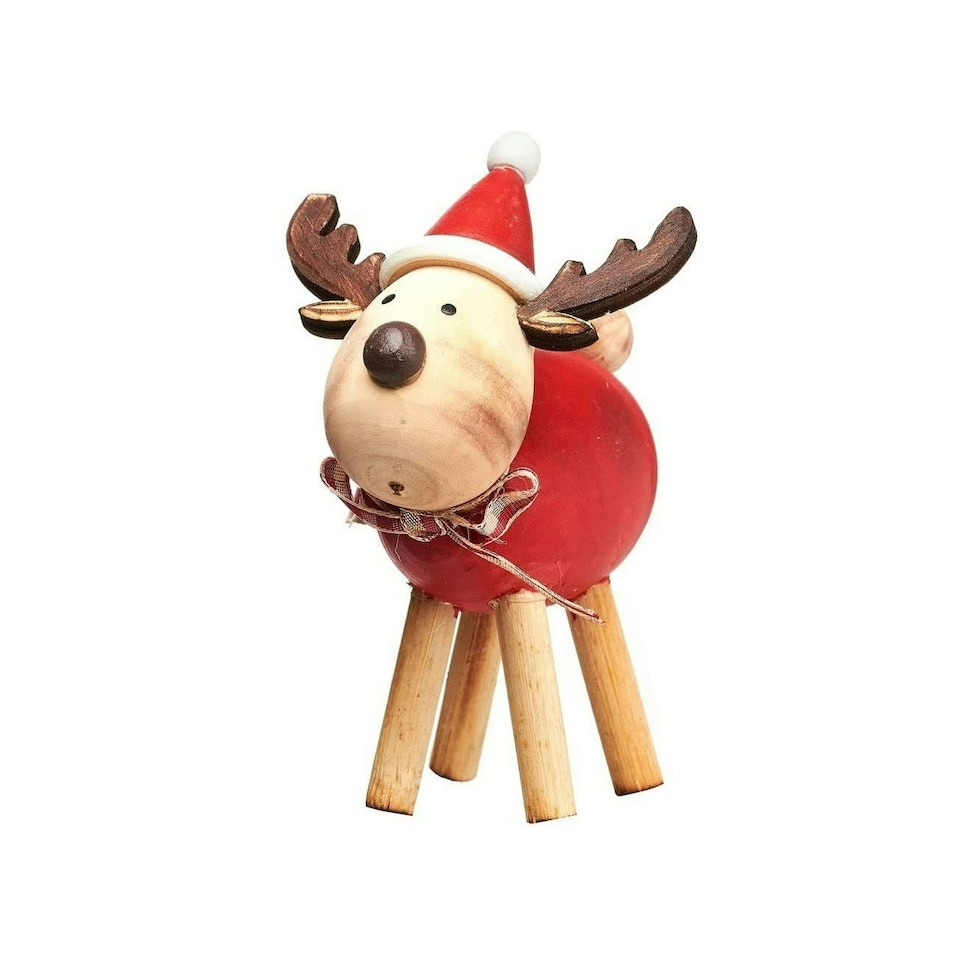 Sass & Belle Decoration Festive Standing Reindeer