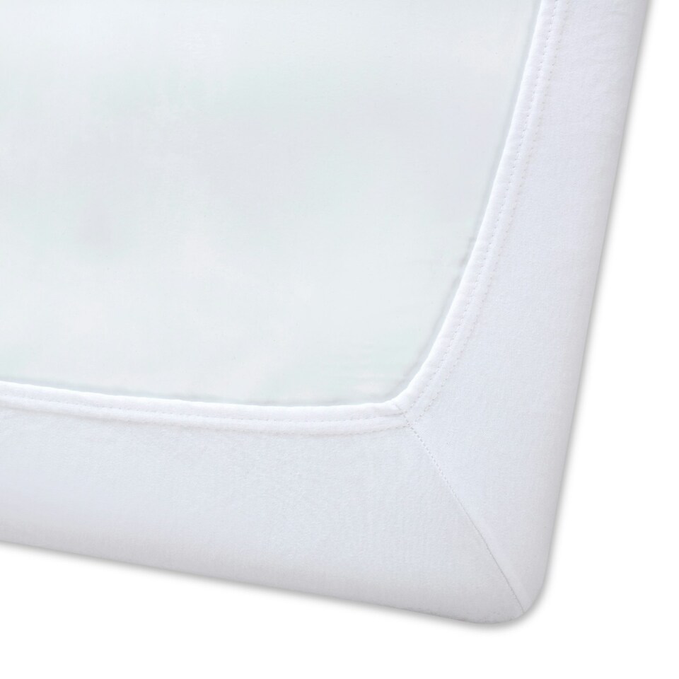 image 1 of Clair de Lune Cot/Cot Bed Mattress Protector - White