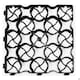 image 2 of True Products TruePave 4ft x 3ft Shed Base Kit 12 Interlocking Plastic Grids With Weed Fabric Black