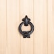 image 5 of Hammer & Tongs Fleur De Lis Door Knocker - H140mm - Black