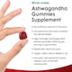 image 2 of Ashwagandha Gummies  Vegan –  5% Withanolides - Real Fruit Juice, No Artificial Colours or Flavours