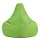 image 2 of icon Recliner Indoor Outdoor Bean Bag Lime Green Bean Bag Chair Green