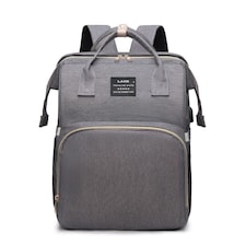 Multifunctional Folding Cot and Changing Bag | Grey | Grey