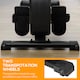 image 6 of HOMCOM Fitness Adjustable Magnetic Rowing Machine Rower with LCD Digital Monitor