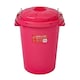 image 1 of Red Gorilla Dustbin - Pink - 50L