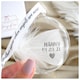 image 9 of Personalised White Feather Bauble. Memorial Angel Decoration