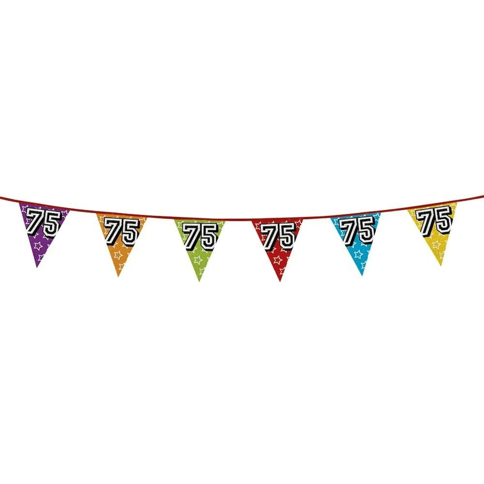 Boland Holographic 75th Banner - Multicoloured - One Size