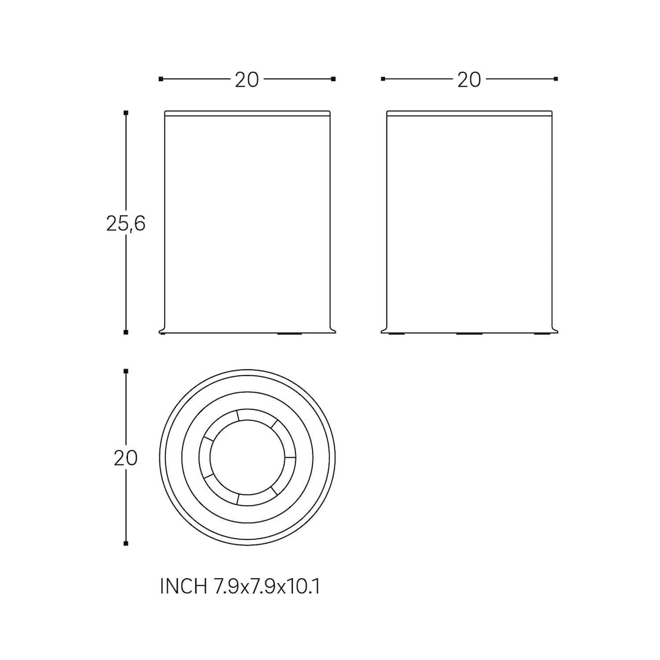 image 1 of COSMIC Bathroom Bin, 5L, Easy Bag Fixing, Sand Stainless steel Geyser Collection