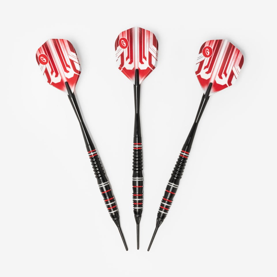 image 1 of Decathlon S540 Soft Tip Darts Tri-Pack