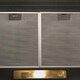 image 6 of SIA VSR60BL 60cm Visor Cooker Hood, Kitchen Extractor Fan, Under Cabinet Wall Mounted, Top Vented, Black