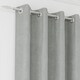 image 2 of Enhanced Living Knightsbridge Blackout, Thermal Grey Curtains with Eyelet Header (PAIR) - 90x72 inch (229x183cm)