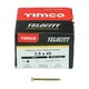 image 3 of Timco - Velocity Premium Multi-Use Screws - PZ - Double Countersunk - Yellow  (Size 3.5 x 45 - 200 Pieces)