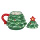 image 2 of Nostalgic Green Christmas Tree Mug Green