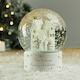 image 10 of Personalised Message Village Glitter Snow Globe