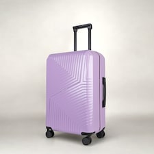 Medium Suitcase 24’ Inch Hard Shell Checked Luggage - Lightweight, Durable with Built-in Cupholder, TSA Lock, Dual Spinner Wheels