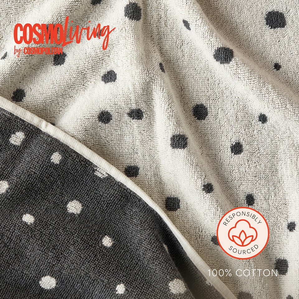 image 1 of Cosmo Living Supersoft Towels 100% BCI Cotton Multi | Spot | Bath towel